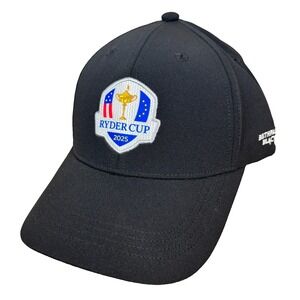 NEW Walter Hagen 2025 Ryder Cup Bethpage‎ Black Hat Cap Performance Strapback OS